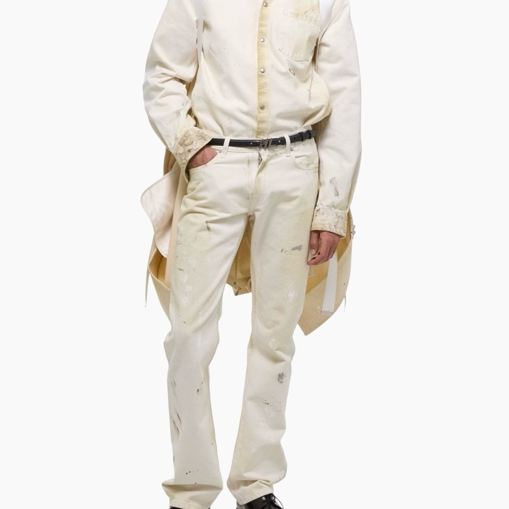 Helmut Lang | Cotton Button-Front Shirt Jacket